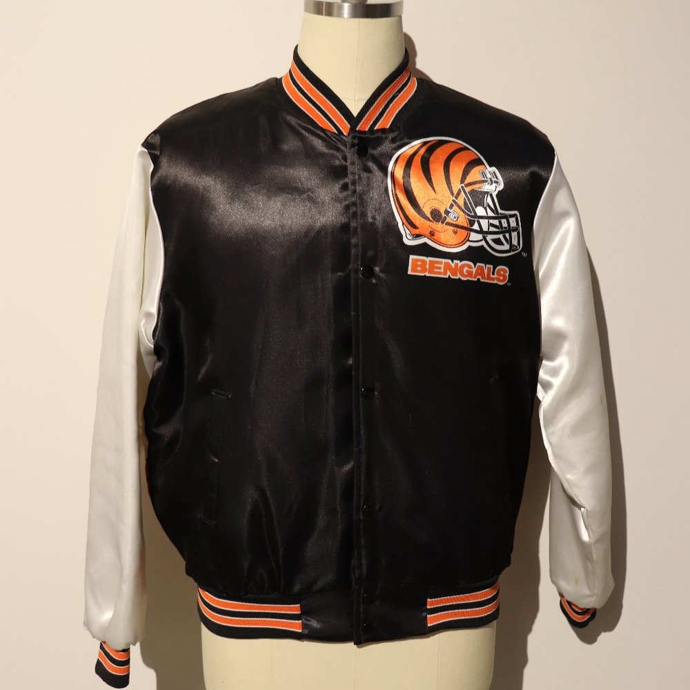90s Cincinnati Bengals Chalkline Fanimation Jacket